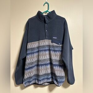 Patagonia synchilla snap-t fleece pull over